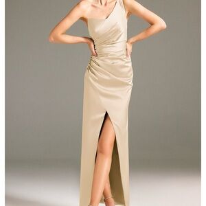 Champagne Bridesmaid Dress NWT